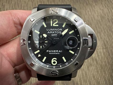 panerai luminor arktos gmt|Panerai Arktos Gmt Luminor Pam00186 Complete Set Mar 2006.